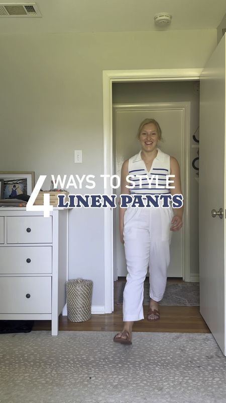 These perfect linen pants are ON SALE today for $20!!! ✨

I grabbed mine in the size M and they fit perfect! They have plenty of room and give that coast grandma vibe 🙌🏼🌊



#LTKSaleAlert #LTKSeasonal #LTKFindsUnder50