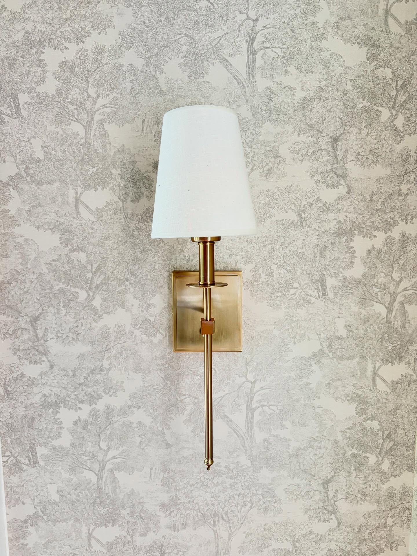 Did you know you could wallpaper over wallpaper? It probably isn’t advised or preferred, but when one panel looks like a completely different roll than the other, that’s what we do. Follow along in stories as we wallpaper and move through the dining area this week to finish up the project. Meanwhile, I will be admiring this sconce…..is it super expensive you ask? Nope. Call it a dupe! Links will start appearing soon so we can share all our good finds. 



#interiordesign #homedecoration  #homedesign #topnotchinnc #wallpaper

#LTKHome