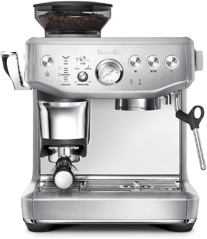 Breville Barista Express Impress Espresso Machine BES876BSS, Brushed Stainless Steel | Amazon (US)