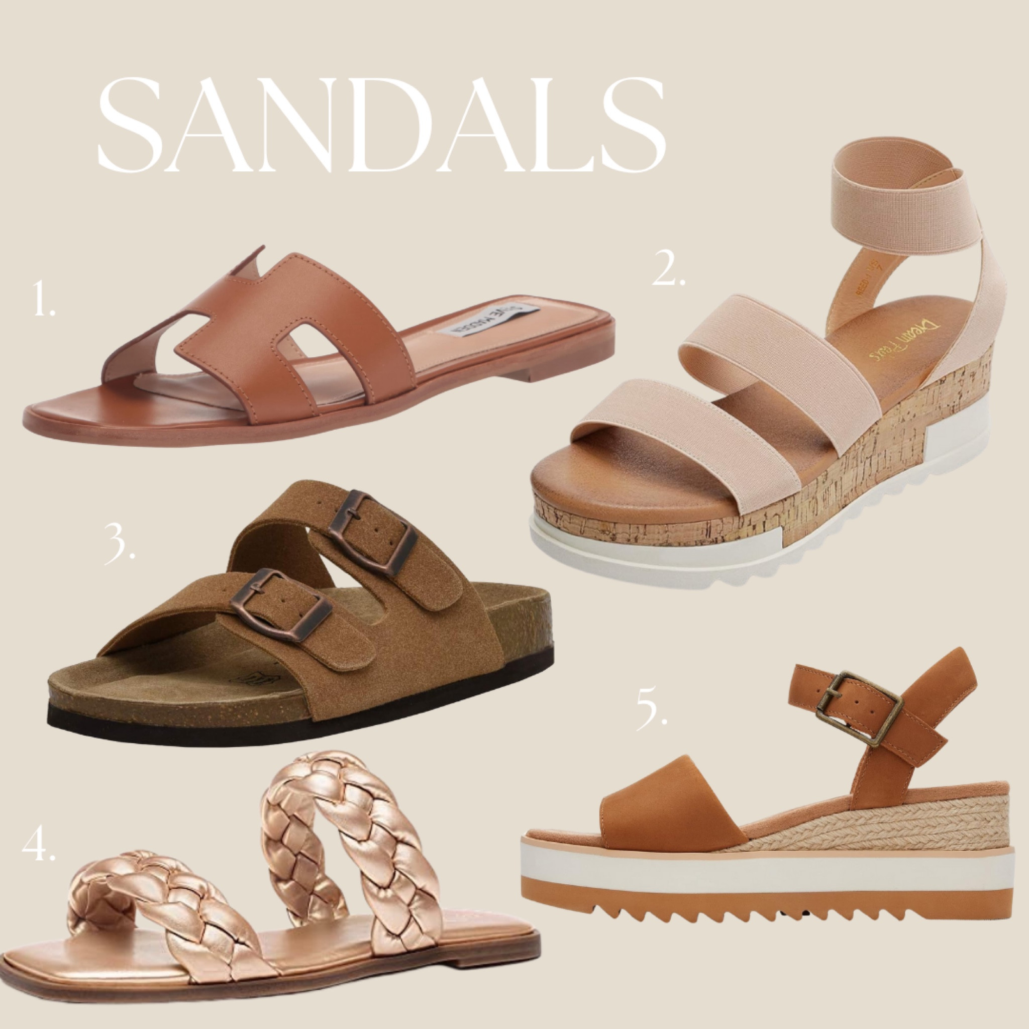 Summer Sandal Must Haves! ☀️👡
#founditonamazon

#LTKSeasonal #LTKShoeCrush #LTKStyleTip