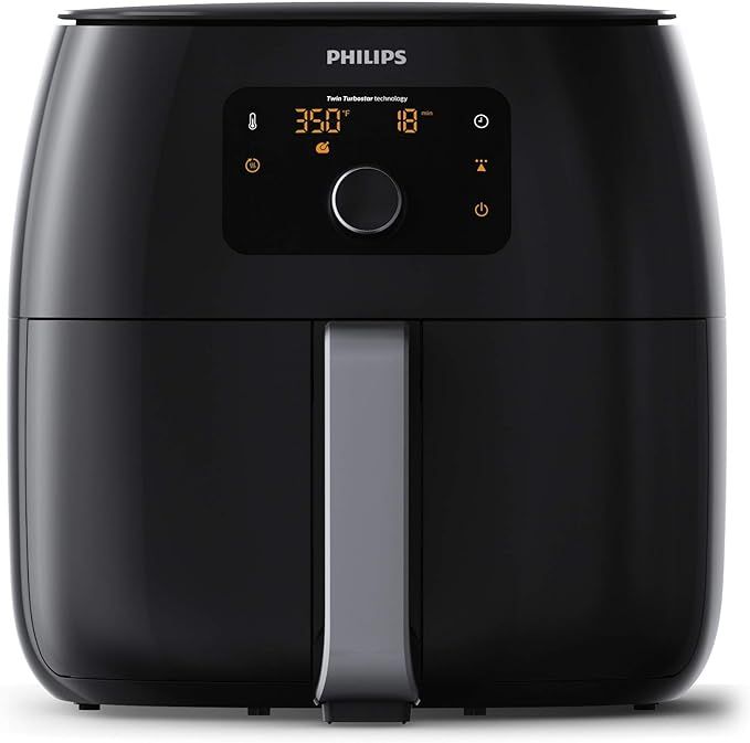 Philips Premium Airfryer XXL with Fat Removal Technology, 3lb/7qt, Black, HD9650/96 | Amazon (US)