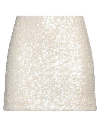 Vicolo Woman Mini skirt Ivory Size S Polyester, Elastane | YOOX (US)