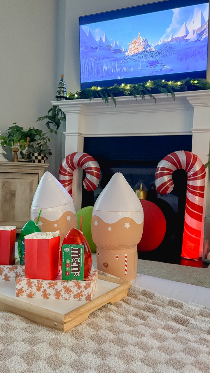 🍿 Family Christmas Movie Night! 🍿


It’s the year of new holiday traditions for us as a family! I thought I would make family movie night even more special - when the boys thought it was “bedtime,” they found new pajamas and movie tickets on their bed! 
While they were getting ready, I was setting up a special Christmas surprise downstairs with fun blowups and snacks!
They loved it all so much, and I loved cuddling up with them knowing I can reuse these blowups & recreate this special setup every year! 🥹

SHARE and SAVE to do with your little ones!


#LTKHoliday #LTKKids #LTKmomlife