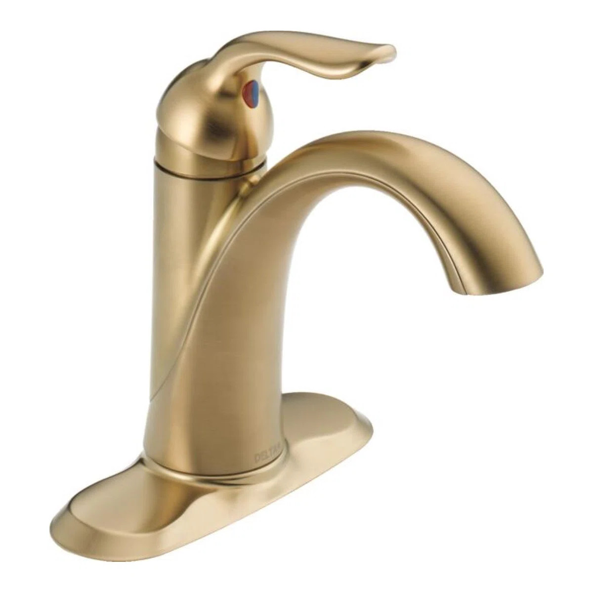 Lahara Single Hole Bathroom Faucet with Drain Assembly, Single Handle Bathroom Sink Faucet 538-CZ... | Wayfair North America