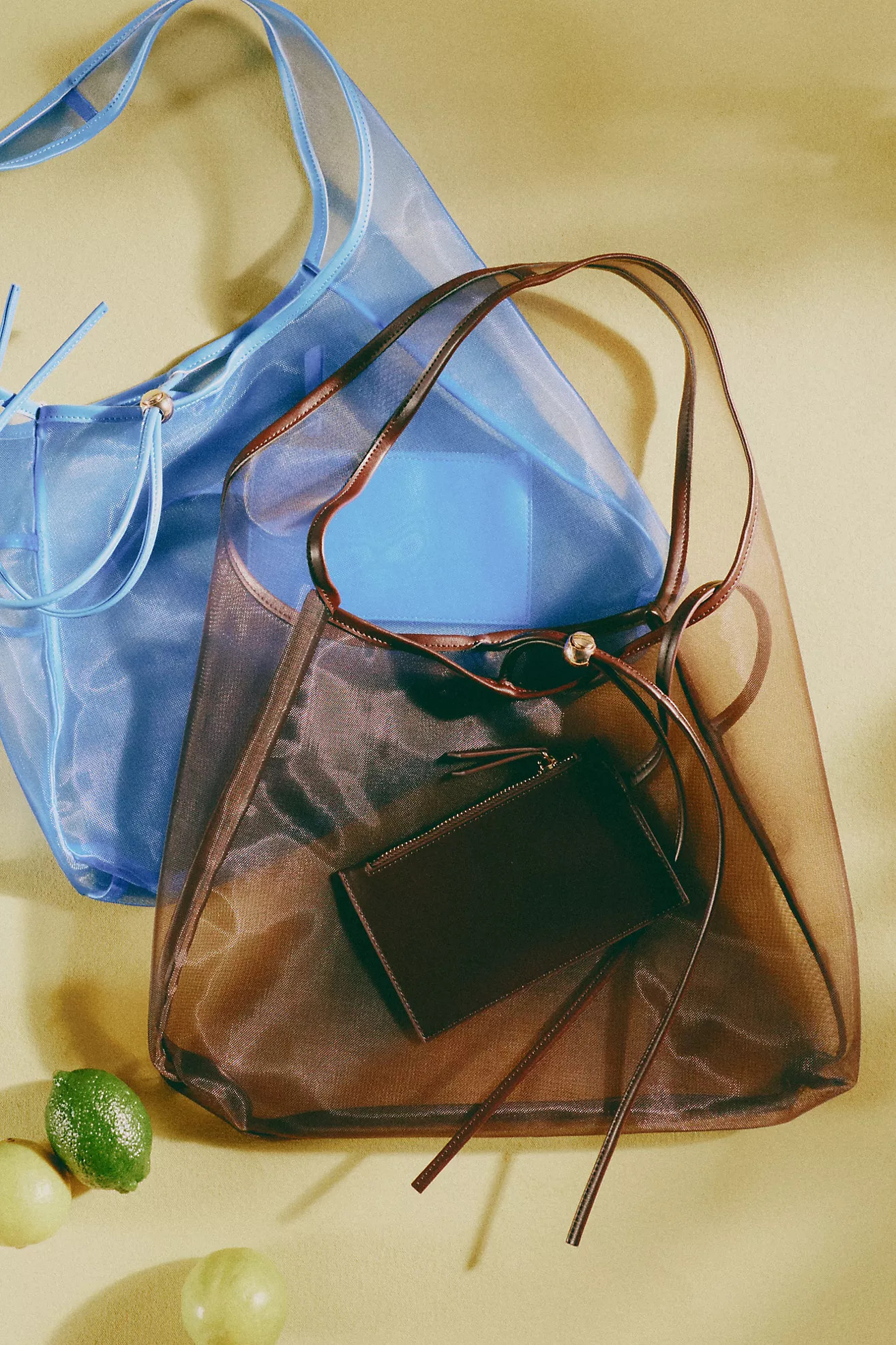 Celandine Sheer Mesh Beach Bag | Anthropologie (US)