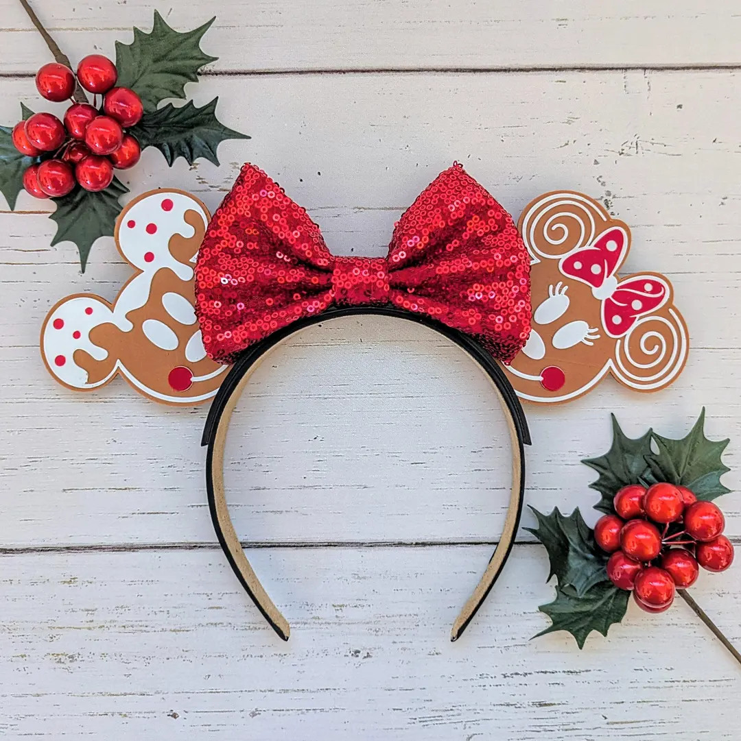 Ginger Bread Mouse Ears 3D Printed Ears Christmas - Etsy | Etsy (US)