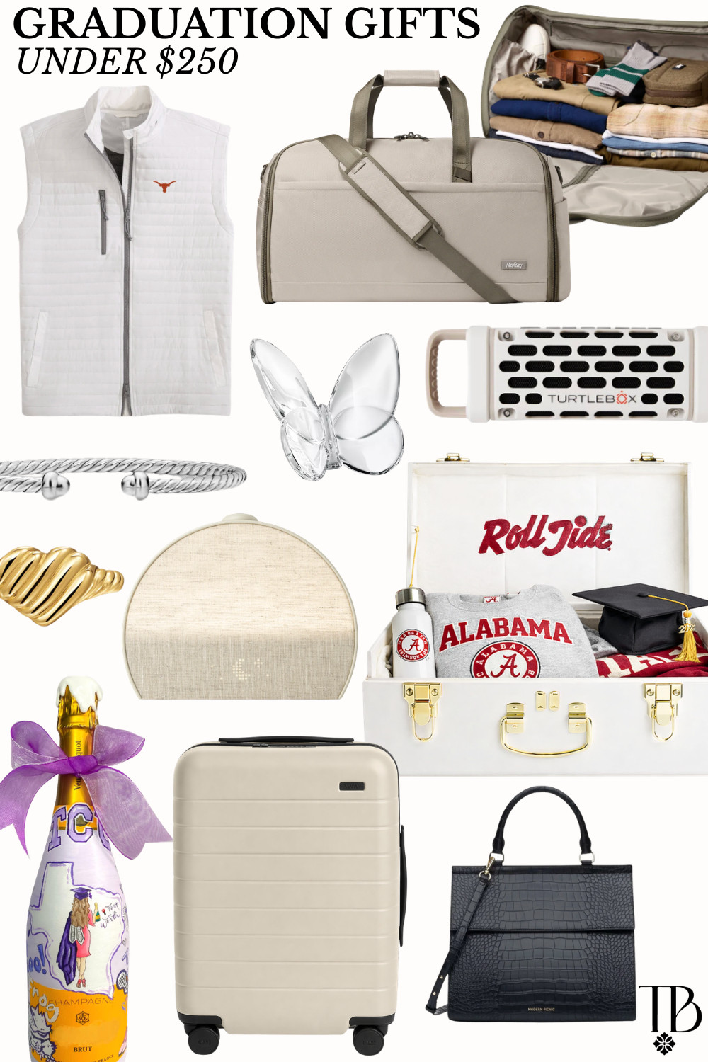 Graduation gifts they’ll actually use 🎓✨ Sharing some of the best graduation gift ideas under $250 — from travel bags and luggage to jewelry, speakers, and college keepsakes. Perfect gifts for grads heading to college, starting a new job, or traveling this summer! #graduationgifts #giftideas #graduationseason
 

 