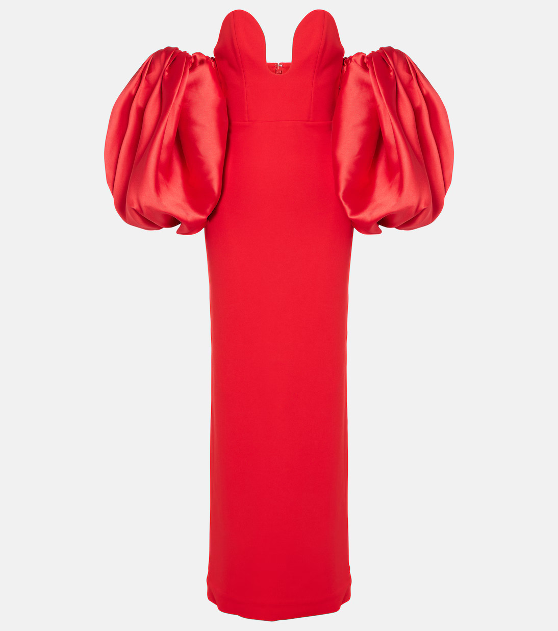 Karina twill and crêpe gown | Mytheresa (US/CA)