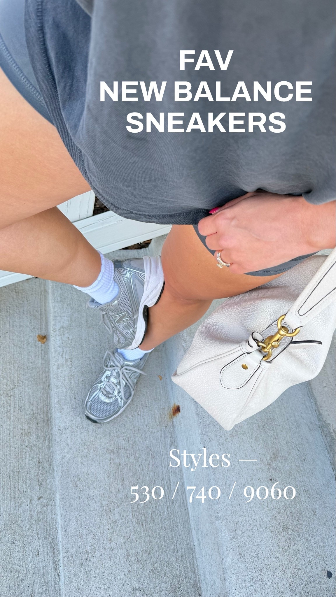 Wearing the 740’s here but own all 3! In order of comfort - most comfy 740, then 530 and 9060! 

Free people fall sneaker dad tennis shoe new balance grey white neutral street style active favs fitness

#LTKfitnessgoals #LTKgrwm #LTKootd