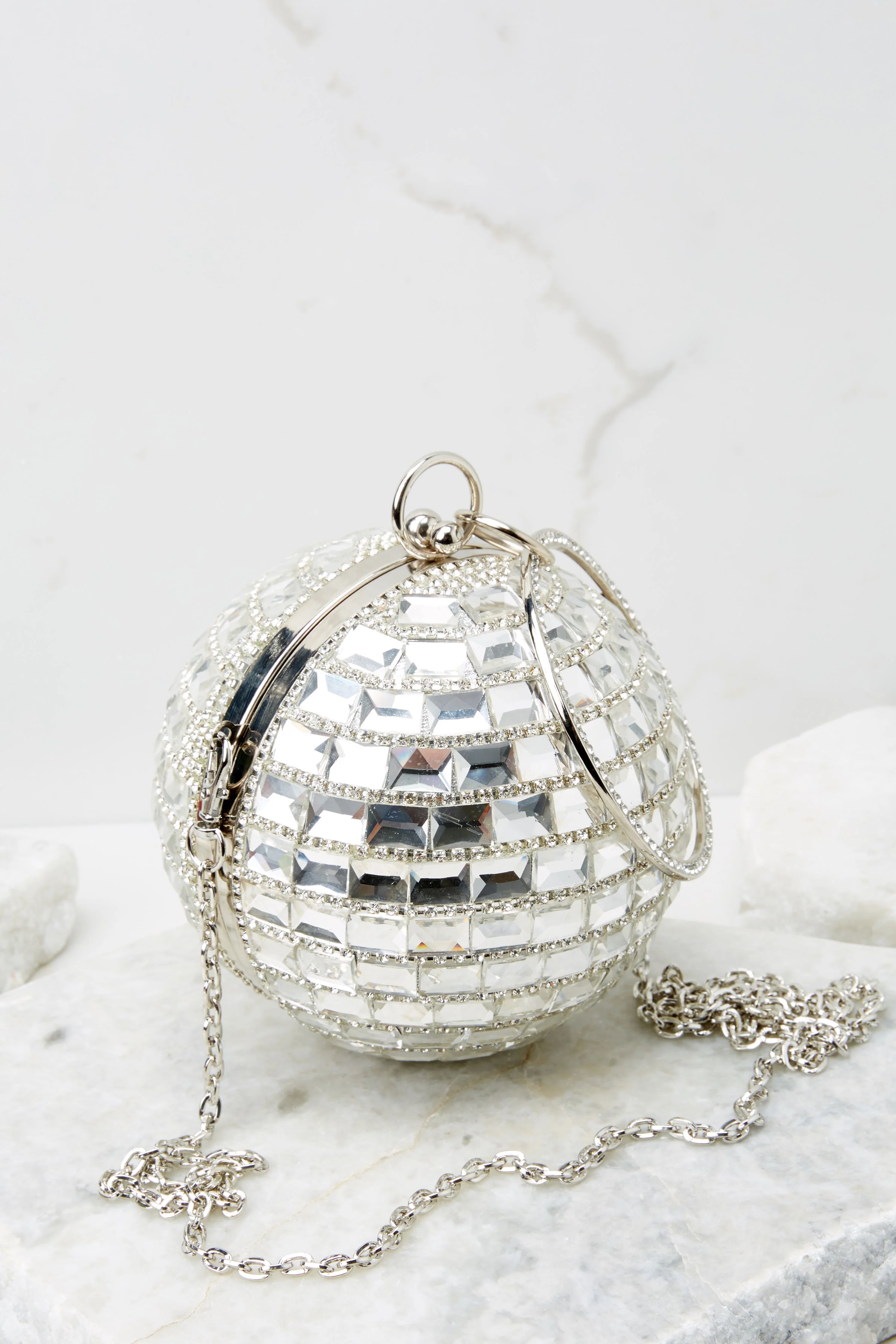 Have A Ball Silver Bag | Red Dress 