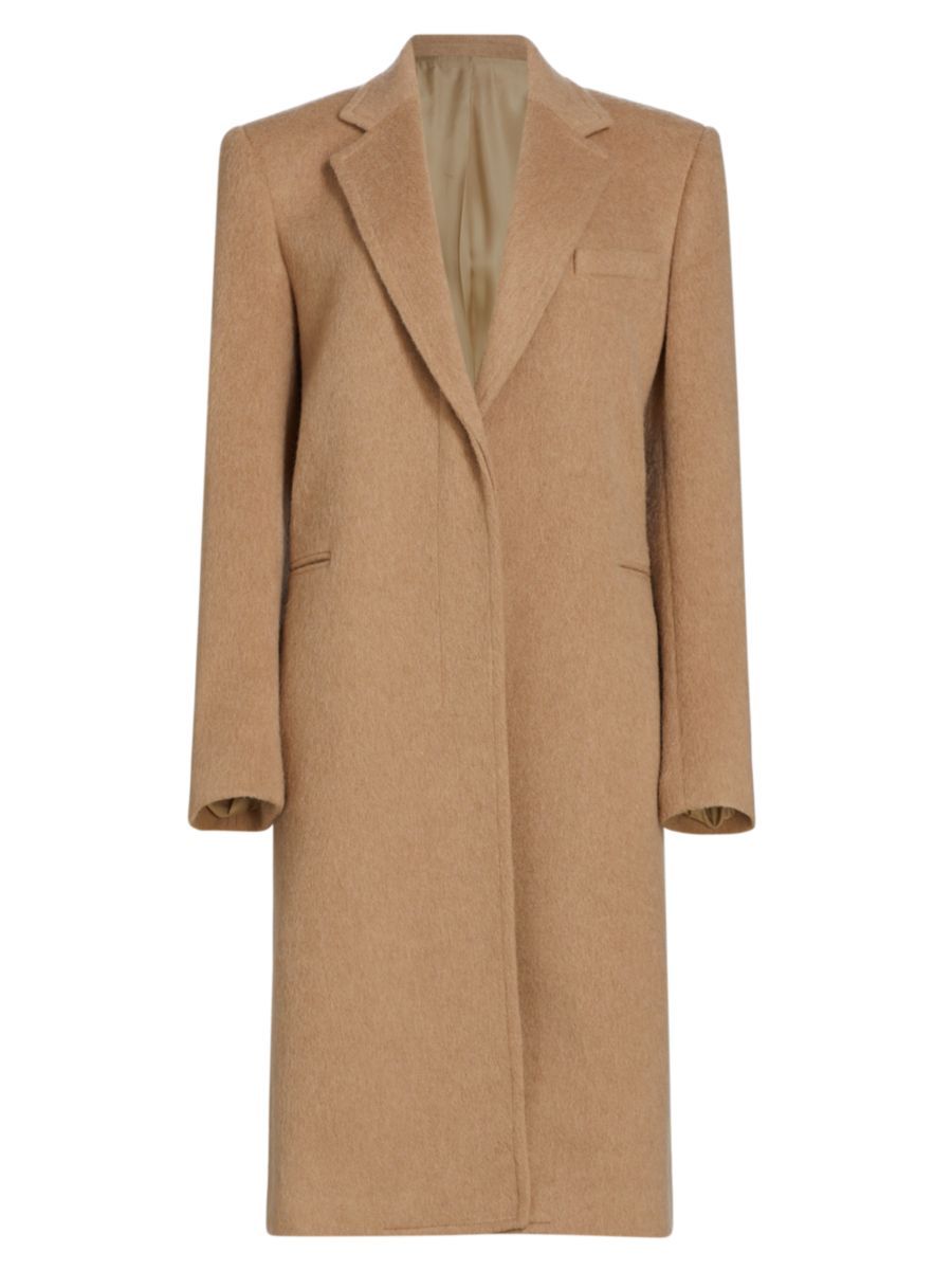 Tailored Wool-Blend Coat | Saks Fifth Avenue