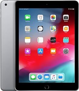 Apple iPad (2018 Model) with Wi-Fi only 32GB Apple 9.7in iPad - Space Gray (Renewed) | Amazon (US)