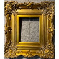 5"" Antique Gold Ornate Picture Frame Photo Art Gallery 801G Frames4Artcom | Etsy (US)