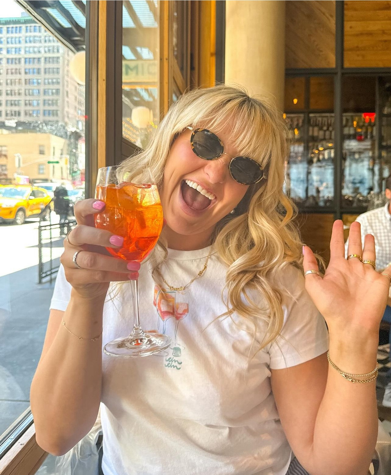 🍹🧡🍊 #brunch #nyc #newyork #aperol #travel #girlstrip #abercrombie #style #fashion #ootd 

#LTKtravel #LTKstyletip #LTKsalealert