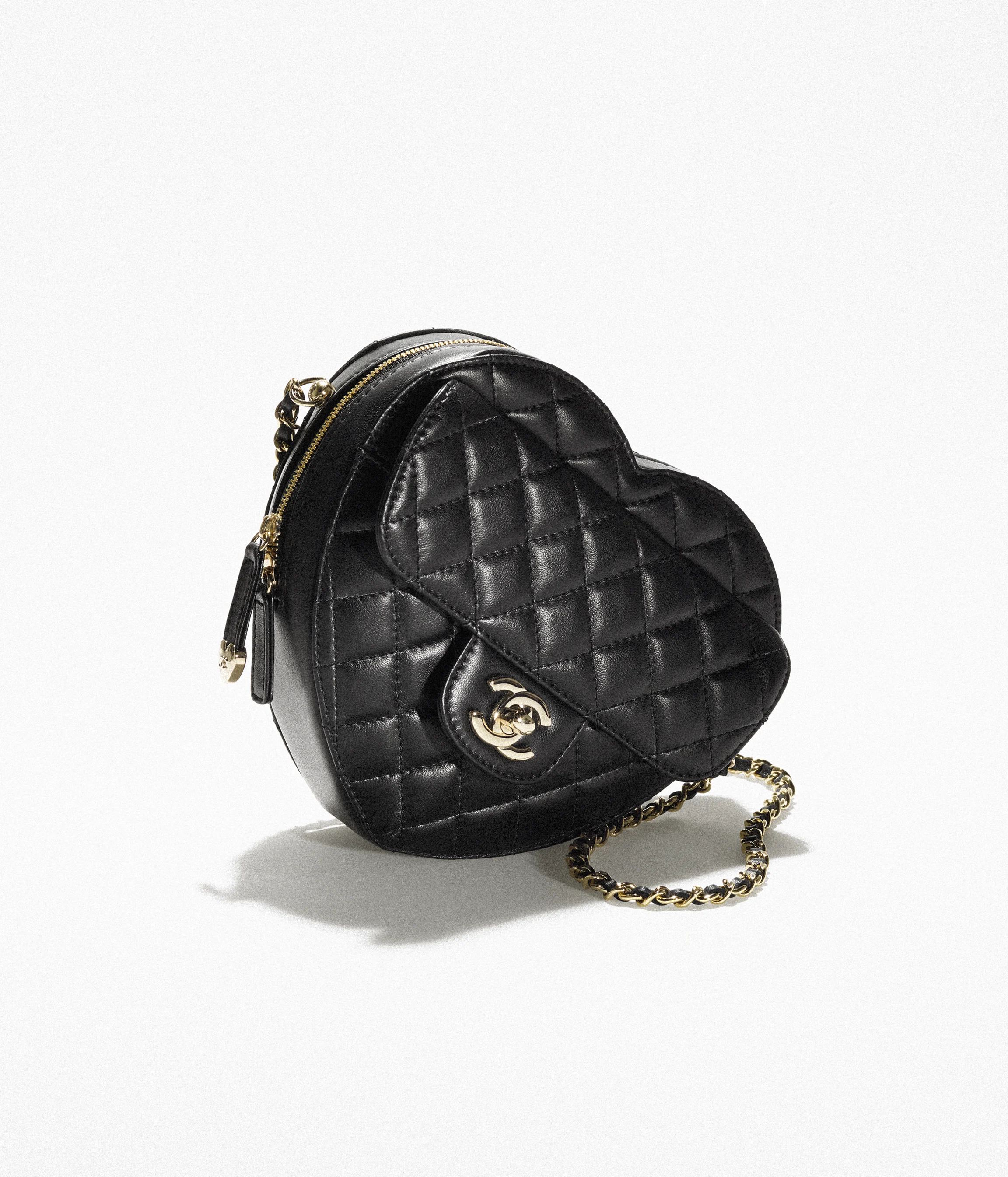 Heart Bag - Lambskin & gold-tone metal — Fashion | CHANEL | Chanel, Inc. (US)