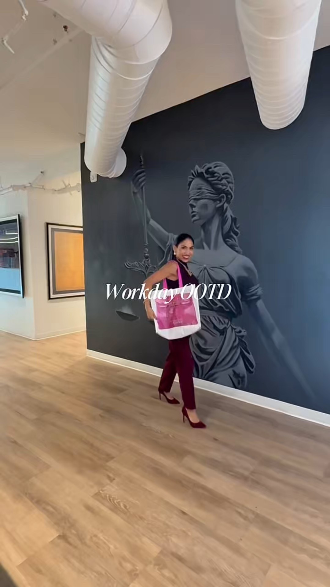 Obsessed with this color and our new bag dropping soon ♥️😉  
If you’re obsessed also, stay tuned for more info! ✨

#LTKWorkwear #LTKItBag #LTKShoeCrush