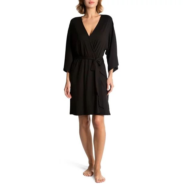 Secret Treasures Women's and Women's Plus Knit Robe - Walmart.com | Walmart (US)