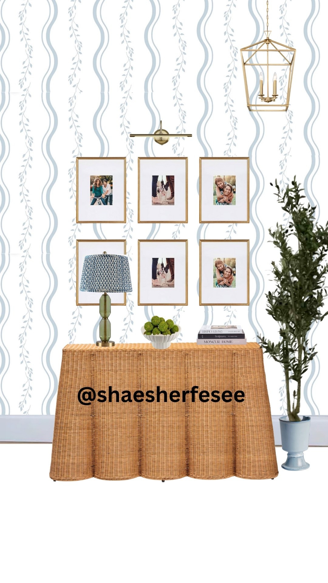 A warm welcome starts here ✨ Classic symmetry, timeless textures, and personal touches create an inviting entry for this sweet family. Wicker, brass, and soft blue tones come together to make this space feel effortlessly traditional and full of charm.
What’s your favorite piece of this entry design?

#LTKStyleTip #LTKSaleAlert #LTKHome