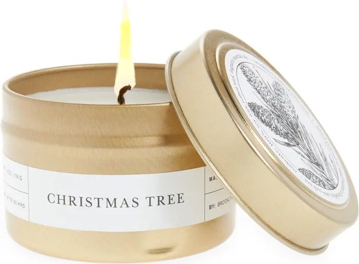 Brooklyn Candle Christmas Tree Travel Candle Tin | Nordstrom | Nordstrom