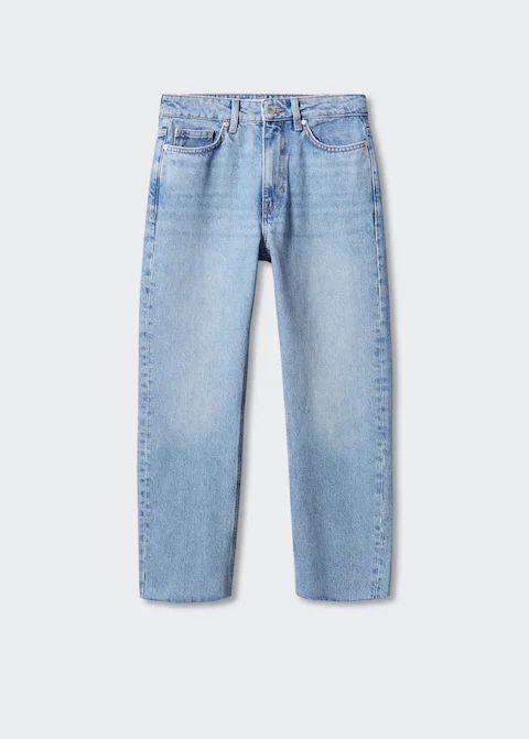 Medium-comfort straight jeans | MANGO (US)