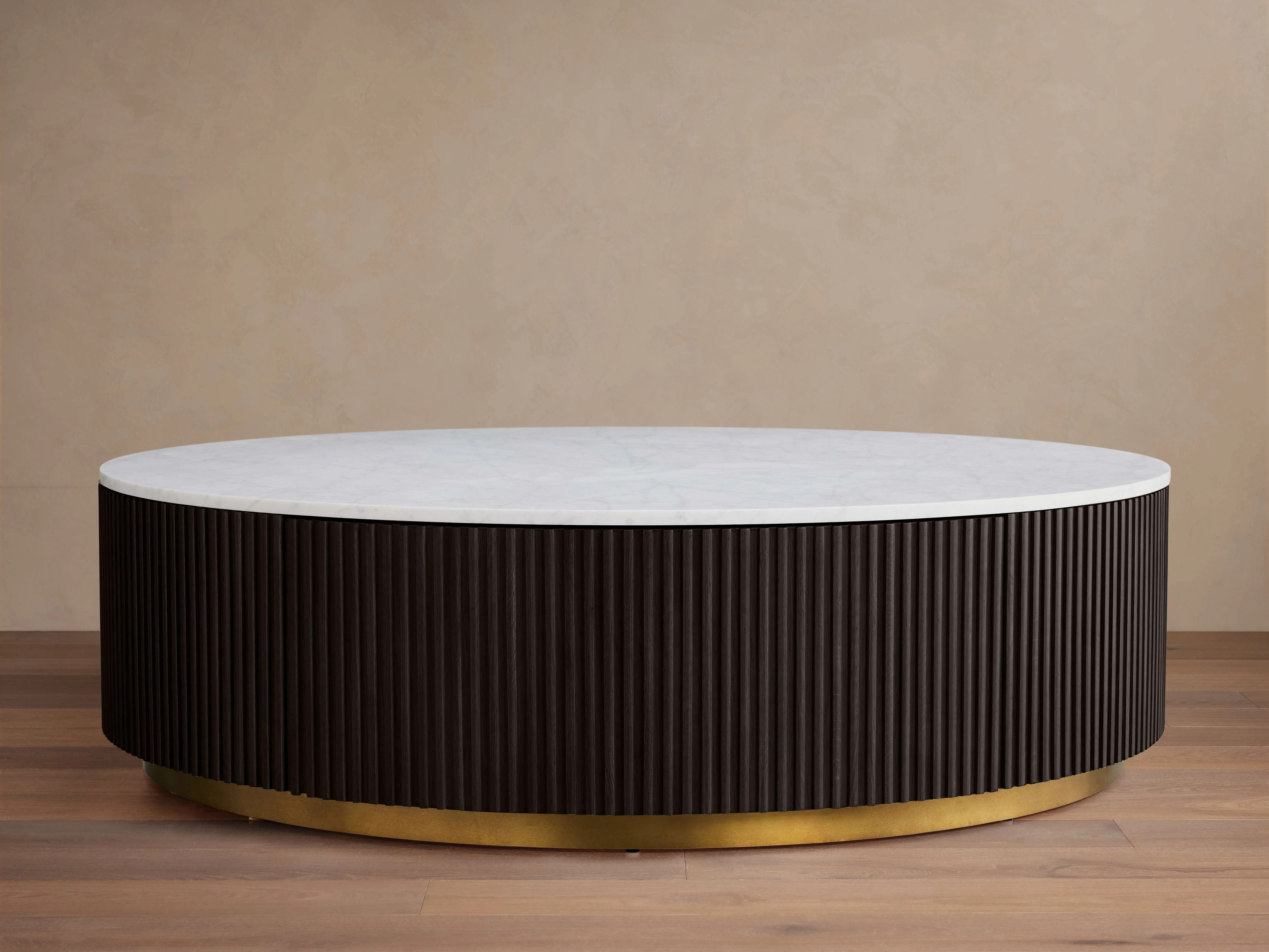 Finnley Round Storage Coffee Table | Arhaus | Arhaus