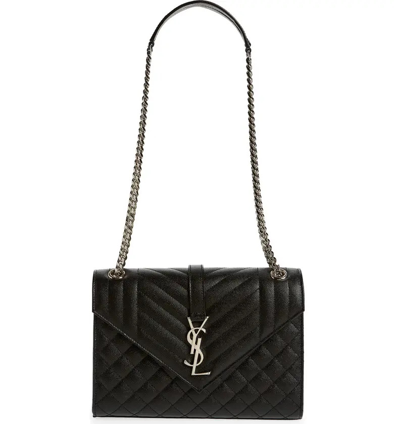 Saint Laurent Medium Monogram Matelassé Leather Shoulder Bag | Nordstrom | Nordstrom