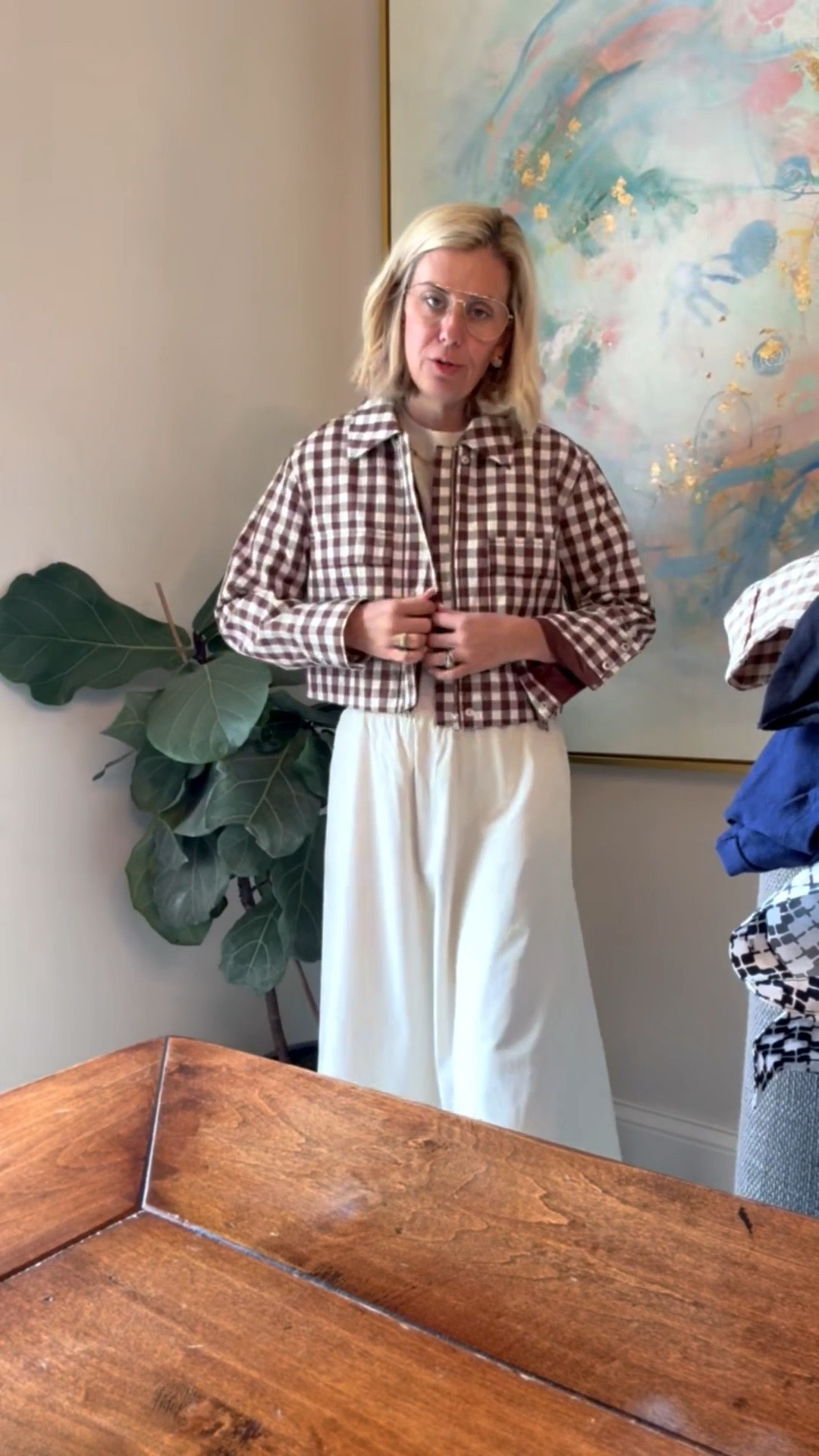 2 new jackets from tar-jay that are oh so good! Y’all help me, which one should I keep??? 
Gingham jacket - small
Tan jacket - xs
Lulu skirt - xxs (size down)


*Use my code Catherine20 on A+B
*Use my code Mixandmatchmadness on Loopy

