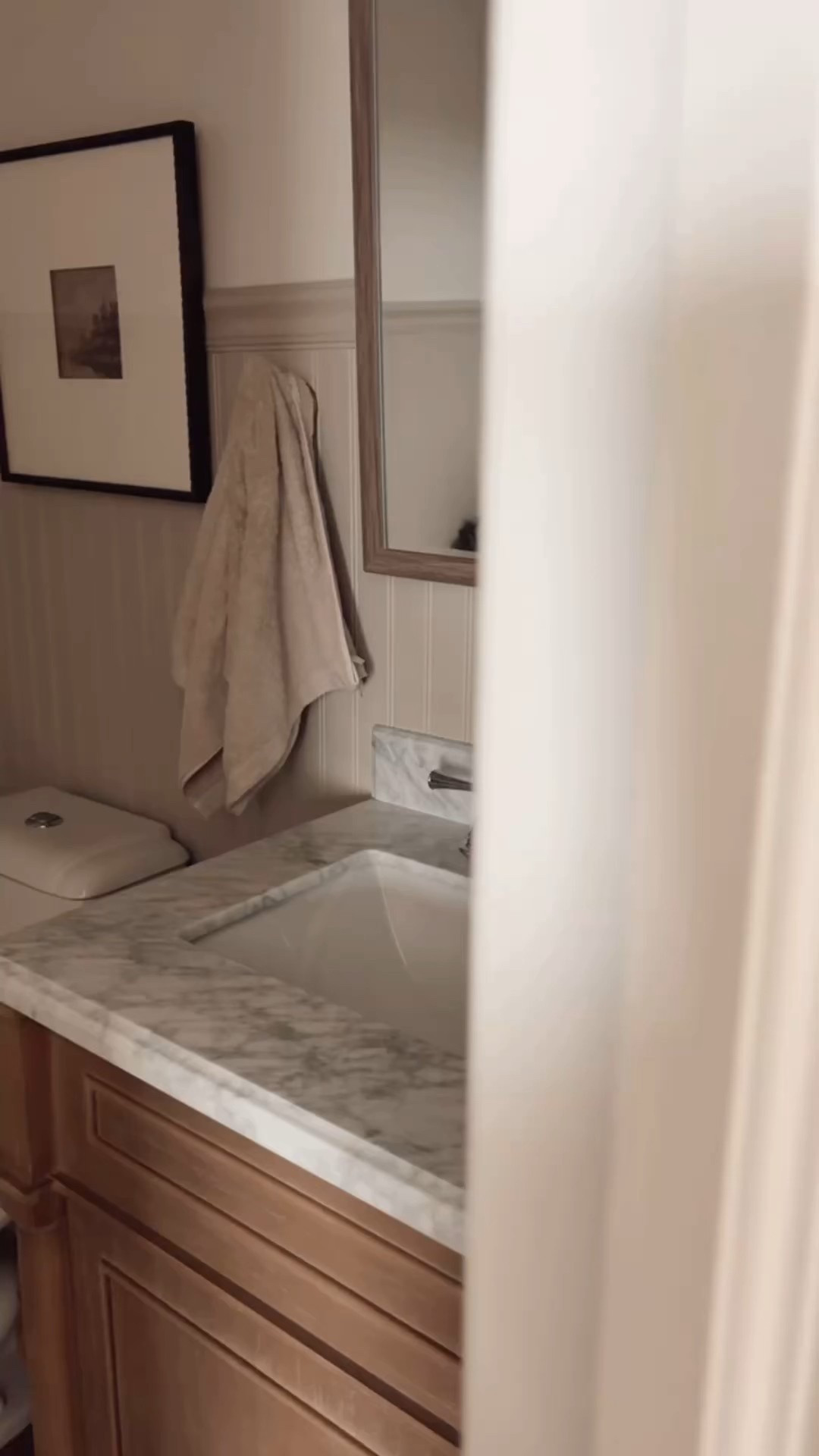 This affordable bathroom vanity is gorgeous!! It comes with the marble countertop and the backsplash. I’ll also link the bathroom faucet I used. 

This style comes in multiple sizes. Mine is the 24”. 

#LTKHome