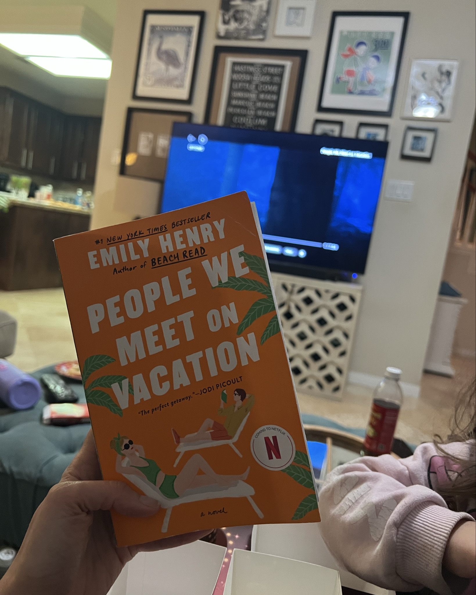 Movie nights with the girls! In Book club, we read this book, and then got together to watch the movie. We made pizzas. Brought chips and dip and movie candy to share. It was such a fun time. Have you watched people we meet on vacation on Netflix? It was so cute! A little different than the book, but very similar as well.

#LTKstorytime #LTKdayinmylife #LTKSeasonal
