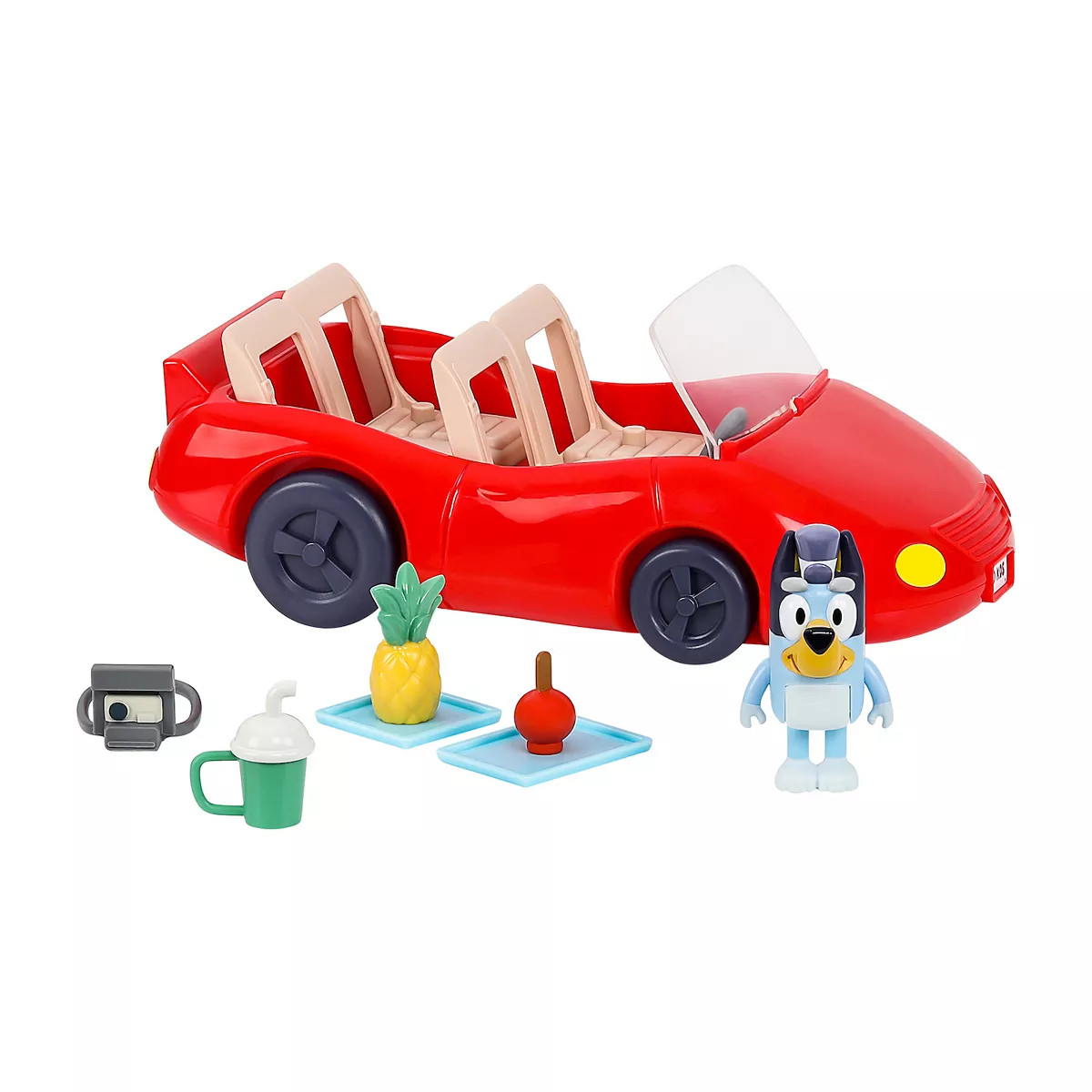 Bluey S9 Bluey's Escape Convertible Car Toy and Figurine Set | Kohl's