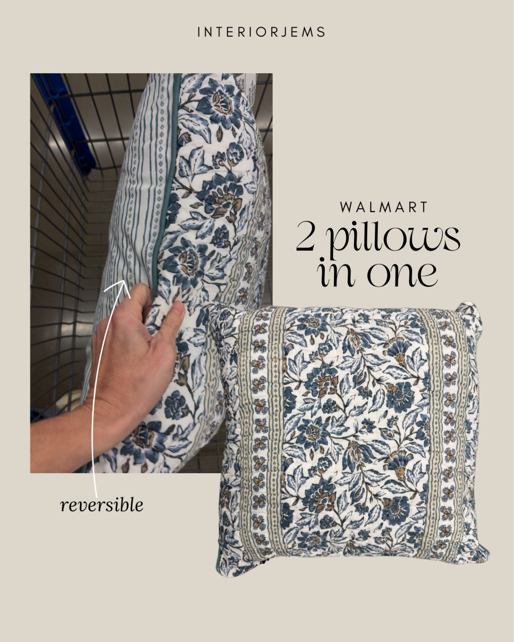 I love this reversible floral spring pillow from Walmart Better Homes & Gardens, bed, pillow, sofa pillow you can use it on either side, would be super cute on a porch as well and it’s only $16

#LTKSaleAlert #LTKHome #LTKStyleTip
