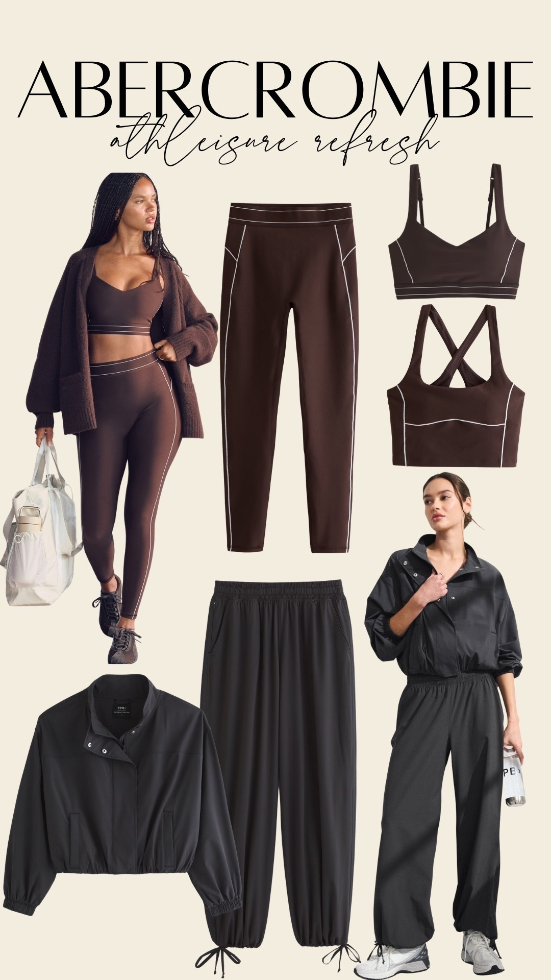 Abercrombie activewear and athleisure refresh!! Loving these new arrivals, they are non-maternity but still bump friendly. I ordered in a M in everything except the balloon pants I did a S. Also linking the YPB maternity leggings, I got a size XS

#LTKBump #LTKmomlife #LTKfitnessgoals