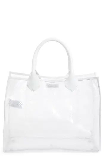 Maison Margiela Textured Transparent Tote - | Nordstrom