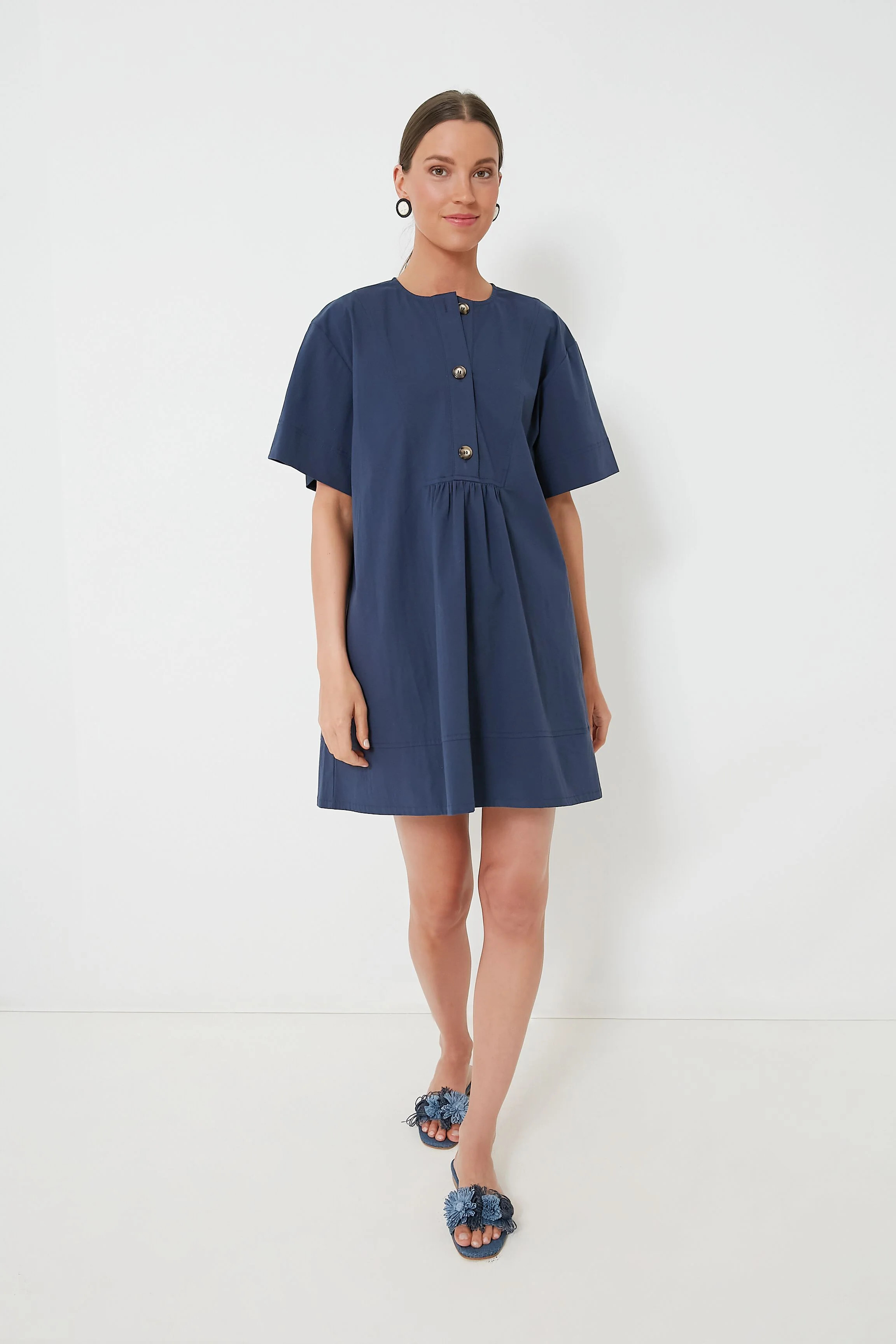 Indigo Blue Lea Dress | Tuckernuck (US)