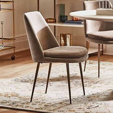Finley Low-Back Upholstered Dining Chair | West Elm (US)