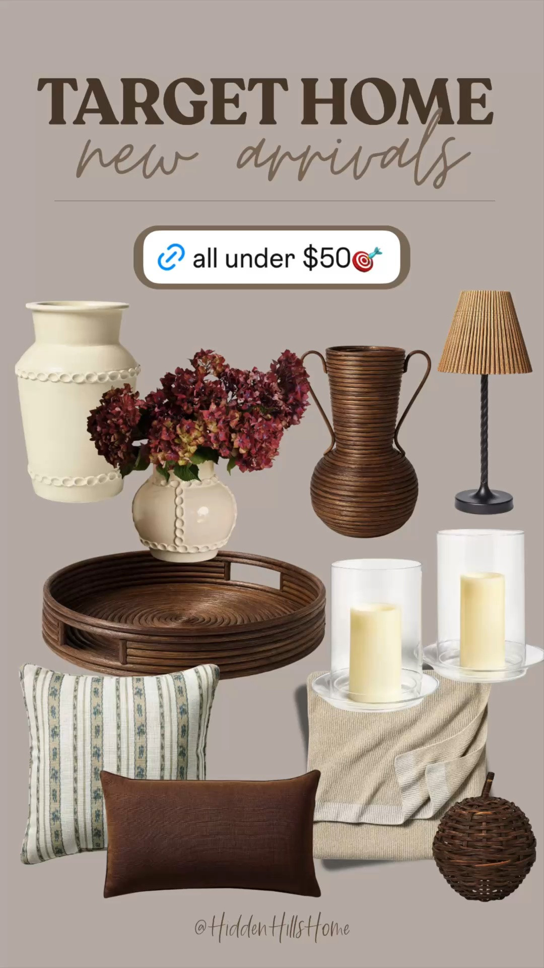 New home decor arrivals from @Target 
The new collection with @thisoakhouse is so pretty!! Target x ThisOakHouse 
Home decor! Fall finds! New fall home

#LTKHome #LTKSaleAlert #LTKSeasonal