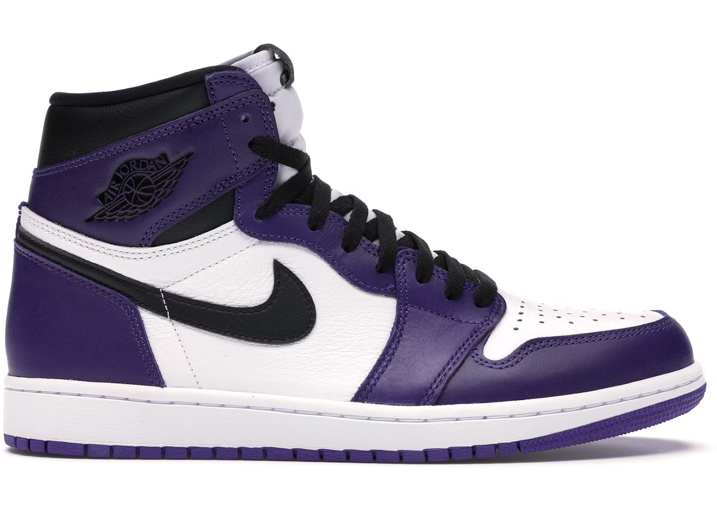 Jordan 1 Retro HighCourt Purple White | StockX