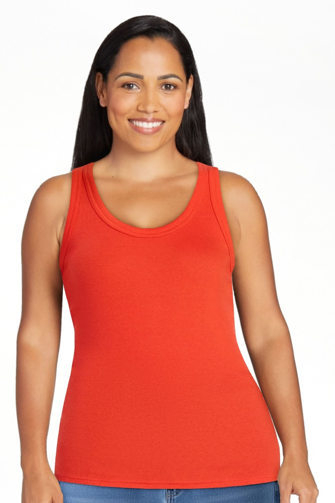 Time and Tru Women's Ribbed Tank Top, Sizes XS-XXXL | Walmart (US)
