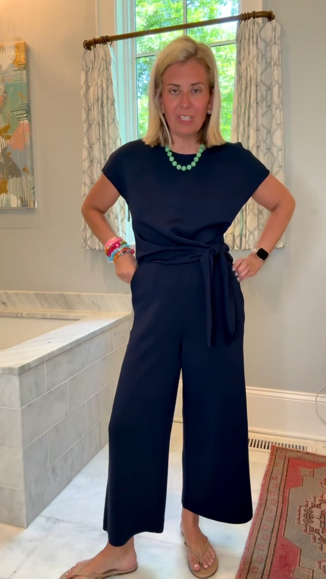 Go ahead and add to cart and thank me later! The most flattering and comfortable jumpsuit ever!! 

@spanx #spanxpartner

Tees - xs
Shorts 5" - small
Long Sleeve Tee - xs
Rib Maxi Dress - small
Tie-Waist Jumpsuit - small petite
Tie-Waist Midi Dress - small

*Use Catherinexspanx for 15% off + free shipping on 1st order

#LTKdayinmylife #LTKmomlife #LTKOver40