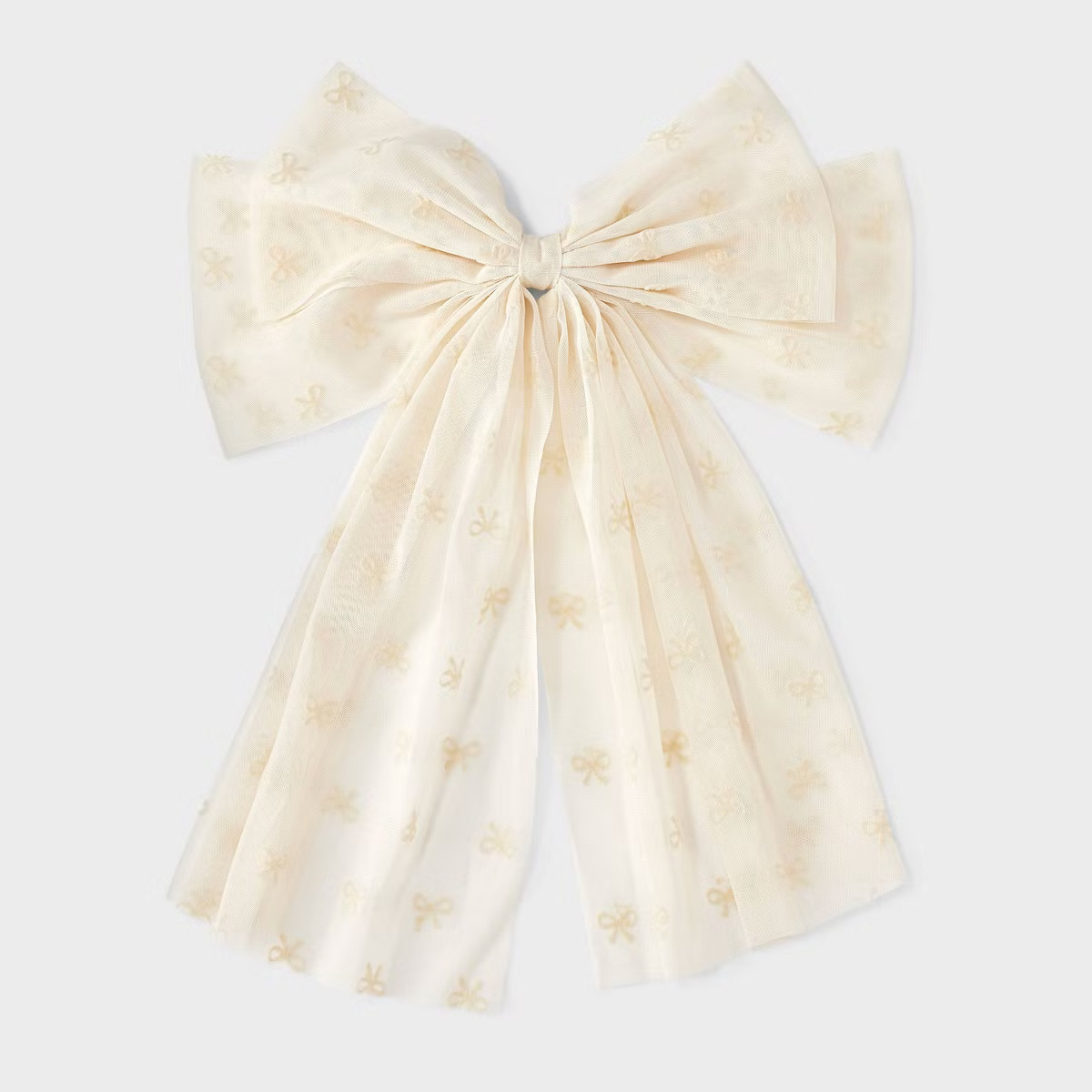 Flocked Hair Bow Clip - Wild Fable™ | Target