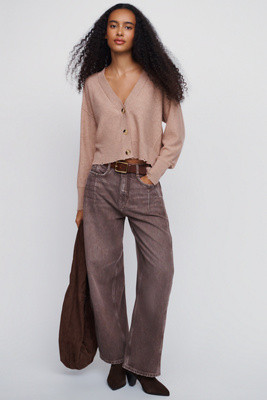 Heritage Curve High-Rise Barrel-Leg Jeans | Anthropologie (US)