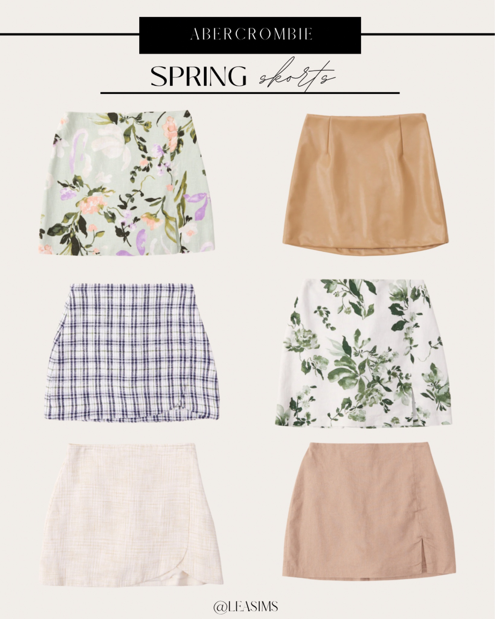 Abercrombie spring skorts 

#LTKSeasonal #LTKunder100 #LTKSale