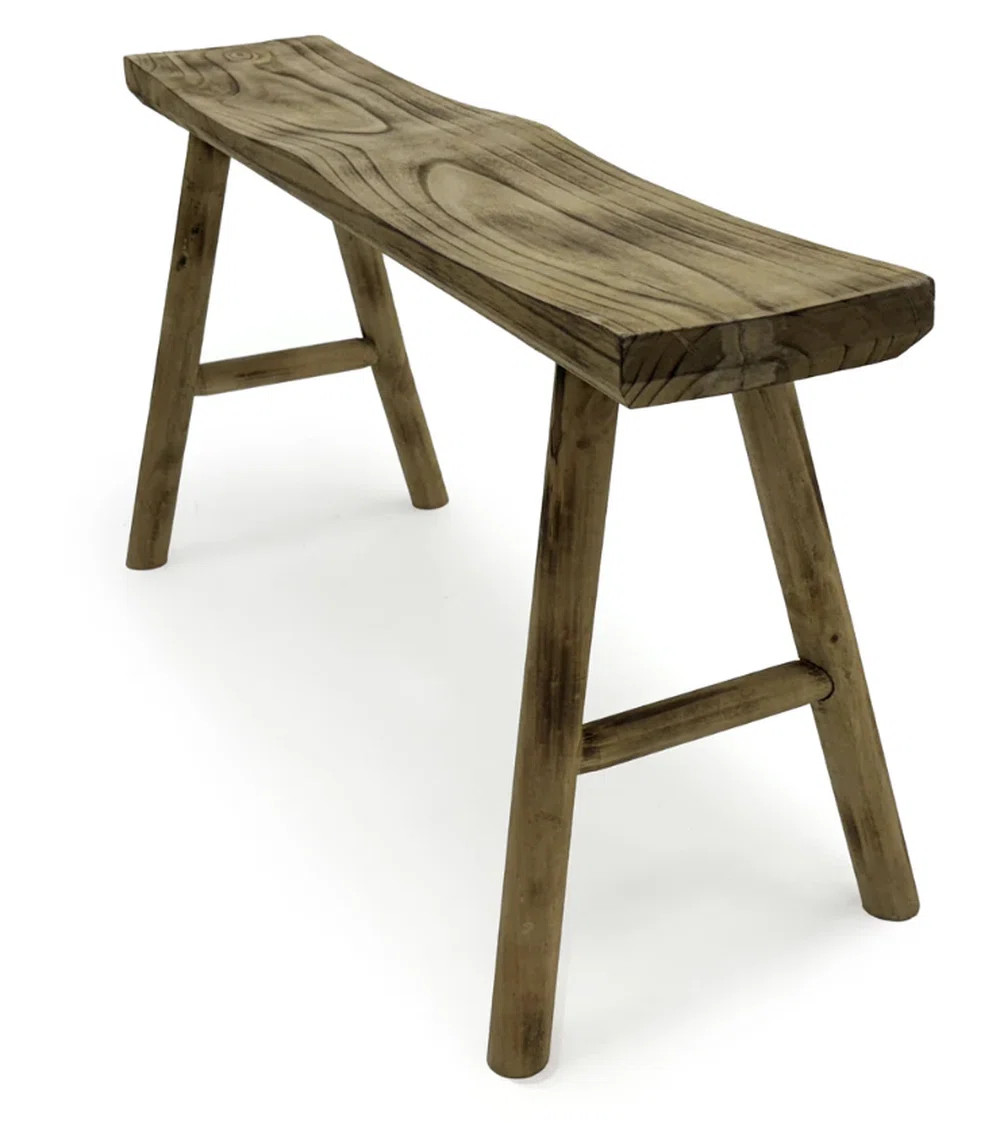 Chyanne Linen Upholstered Bench | Wayfair North America