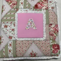 Handmade Shabby Chic Scrapbook Album: REGULAR SIZE Custom Fabric Memory Book Keepsake | Etsy (US)