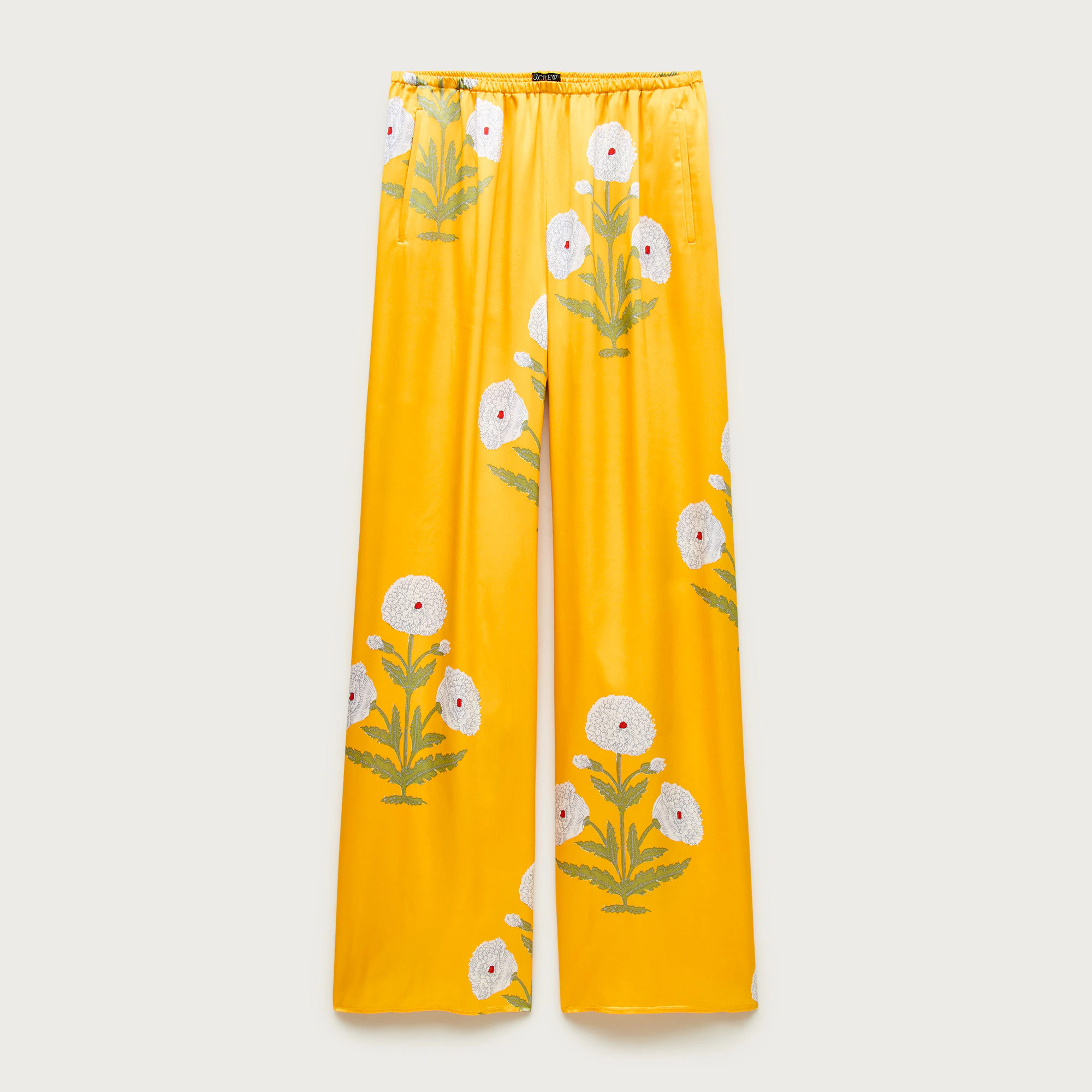 Cosmo pant in marigold block print | J. Crew US