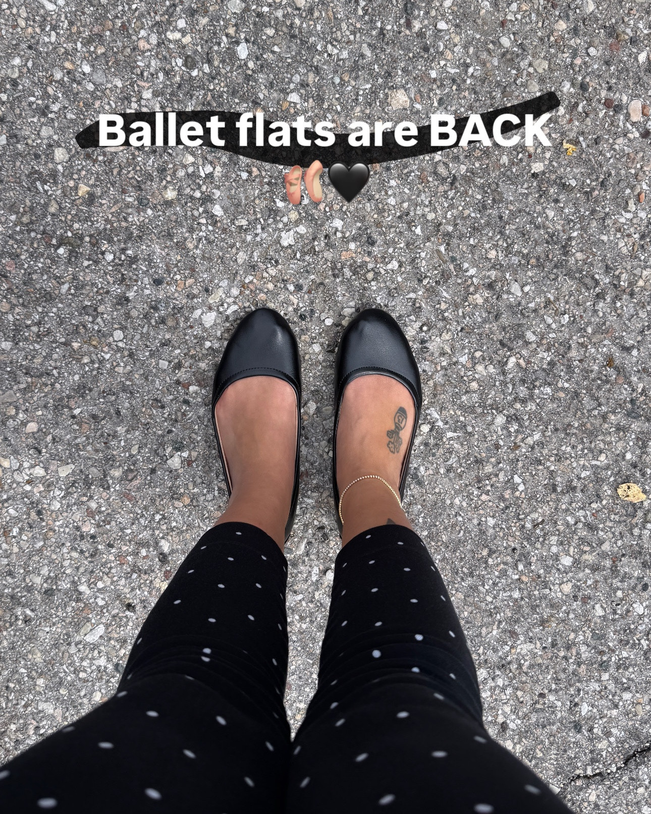 Caved and bought a pair of ballet flats to wear with these thrifted pixie pants. Forgot how much I love them. I haven’t worn flats since like 2018! 🖤

#LTKMidsize #LTKPetite #LTKSaleAlert