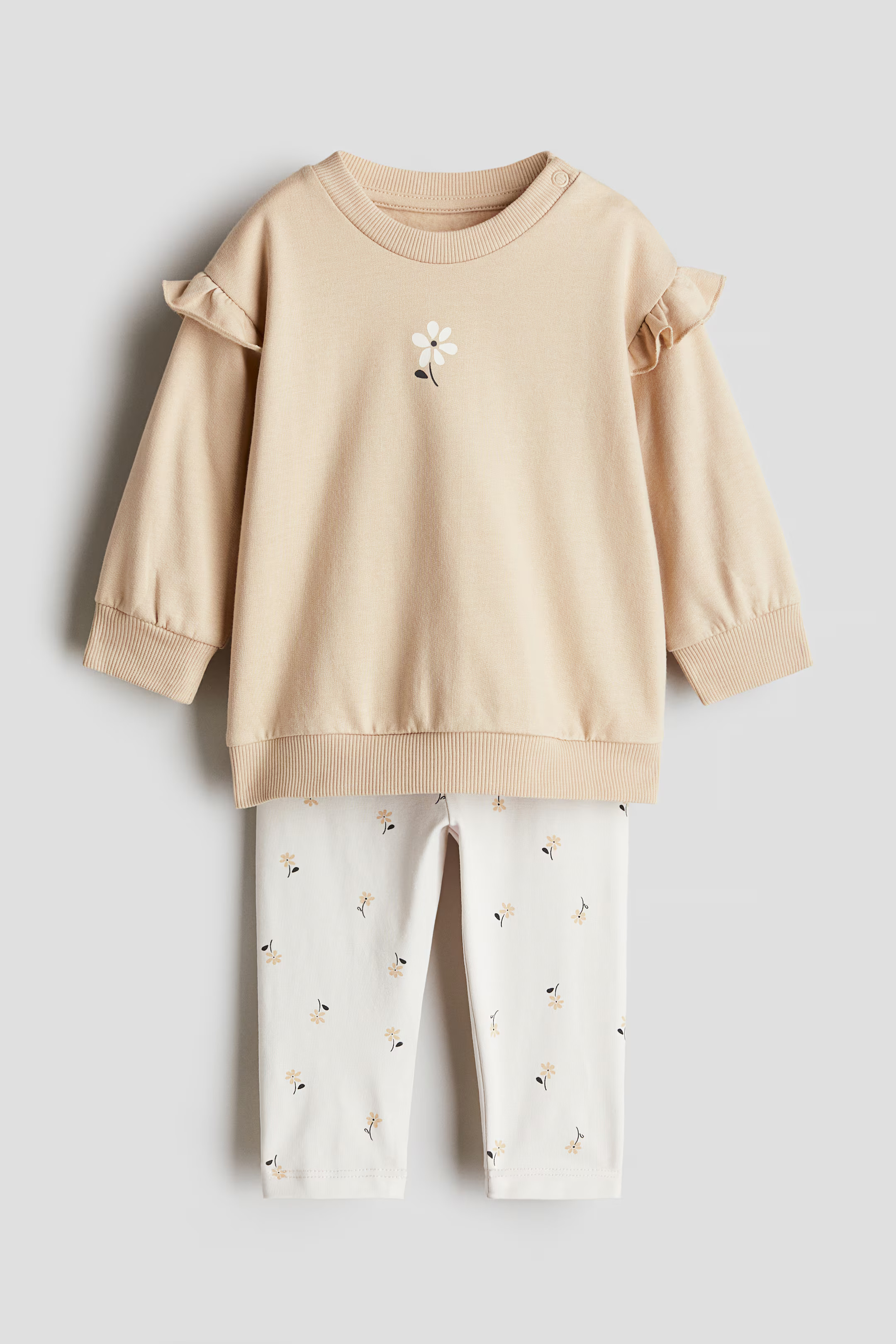 2-piece Sweatshirt and Leggings Set | H&M (US + CA)