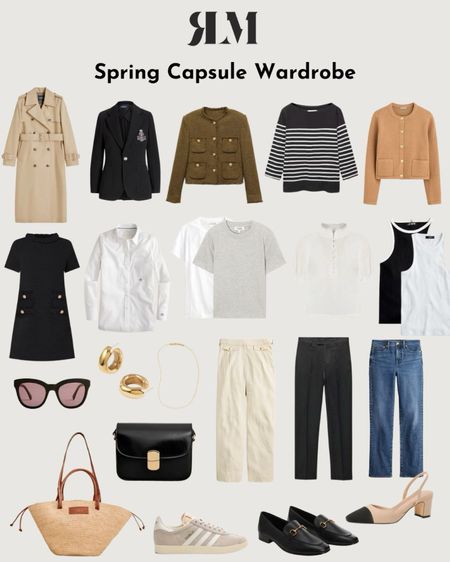 Spring Capsule wardrobe #capsulewardrobe 

#LTKover40 #LTKstyletip #LTKSeasonal