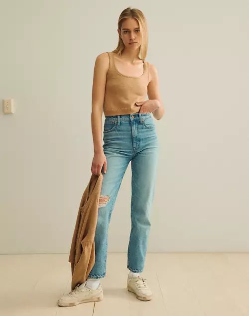 The Perfect Vintage Straight Jean in Reinhart Wash | Madewell