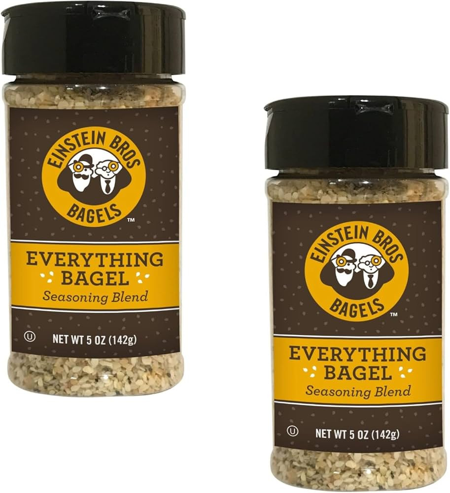 Einstein Everything but the Bagel Seasoning - Pack of 2 - Smiling Sweets - Elevate your Spices - ... | Amazon (US)